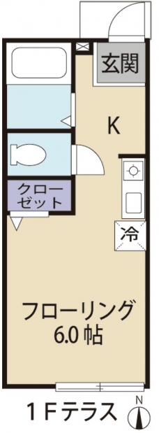 エスポワール五本木の間取り図