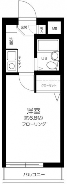 プライム池袋の間取り図