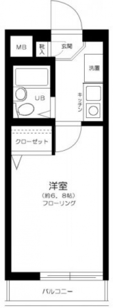 プライム池袋の間取り図