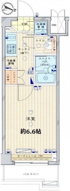 ルーブル中落合の間取り図