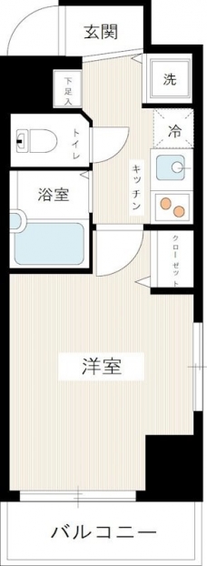 ジュエル板橋区役所前の間取り図