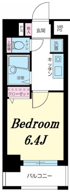 メインステージ巣鴨の間取り図