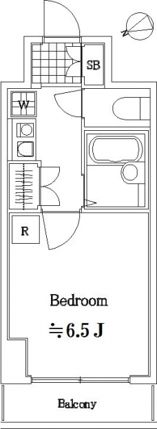 ヴェルステージ大森西の間取り図