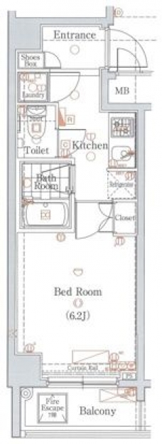 グラントゥルース板橋本町の間取り図