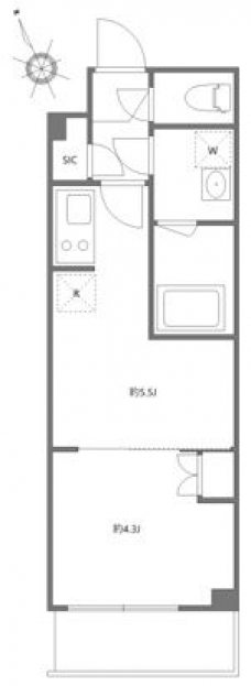 ハーモニーレジデンス板橋シティサイトの間取り図