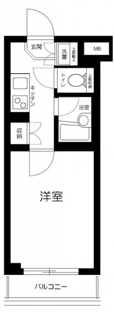ルーブル練馬参番館の間取り図