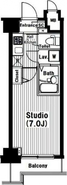 ガラ・ステージ大崎の間取り図
