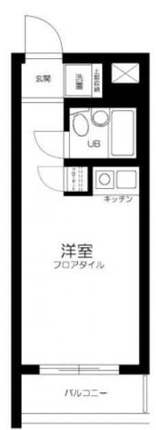 プラザ新川崎の間取り図