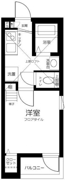 RAMS馬込の間取り図
