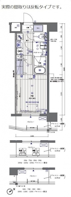 メインステージ板橋本町の間取り図