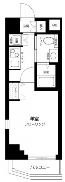 クレアシオン馬込の間取り図