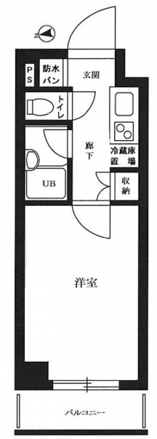 ルーブル渋谷松濤の間取り図