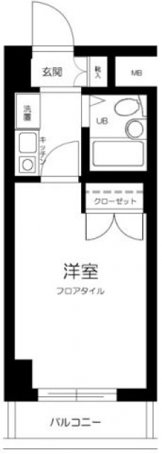 ガラ・シティ高井戸の間取り図