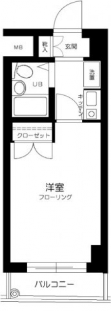 ガラ・シティ高井戸の間取り図