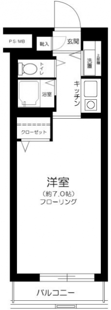ダイアパレス氷川台の間取り図