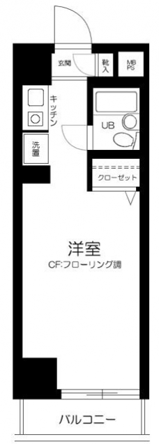 ラフィネ西荻の間取り図