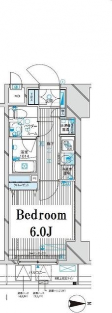 メインステージ西蒲田の間取り図