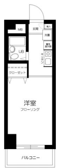クレアパーク野方の間取り図