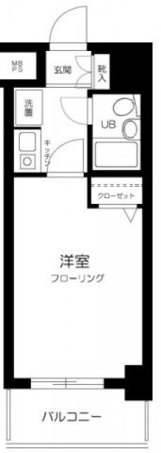 アーバンヒルズ早稲田の間取り図