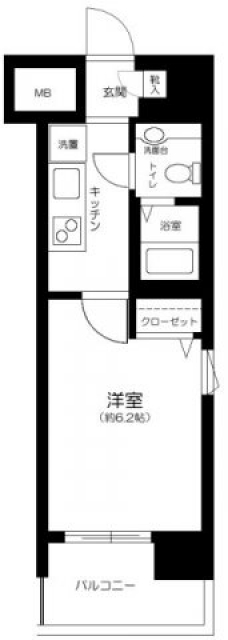 ステージグランデ新高円寺の間取り図