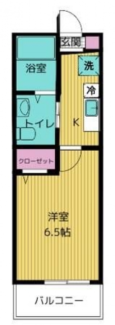 カルムプレイス東小岩の間取り図
