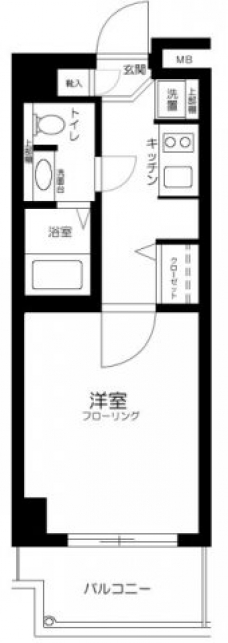 プレール中延の間取り図