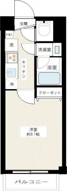 ＨＹ’ｓ ｓｔａｇｅ 西荻窪の間取り図