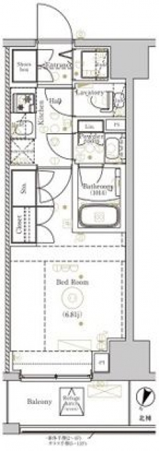 DIPS金町レジデンスの間取り図