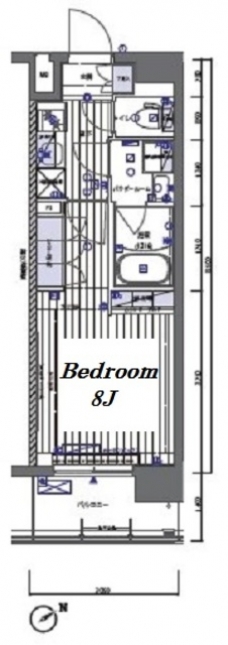 メインステージ板橋本町の間取り図