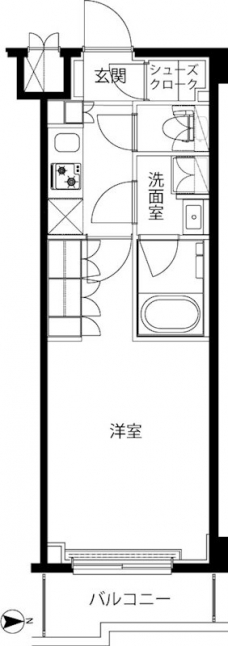 ルーブル下赤塚の間取り図