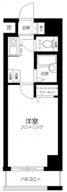 プレール三田の間取り図