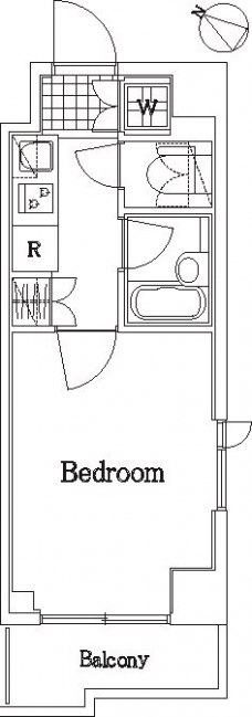 ルーブル下丸子弐番館の間取り図