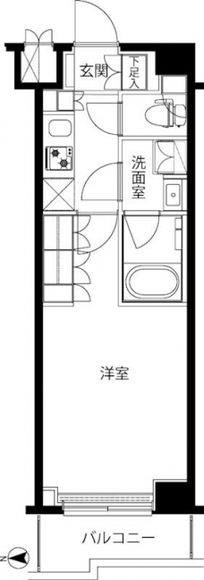ルーブル下赤塚の間取り図
