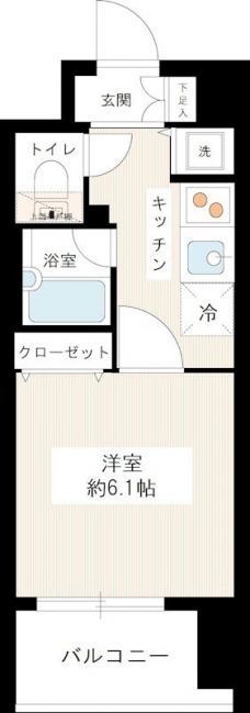 グランヴァンアクアヴェル亀戸の間取り図