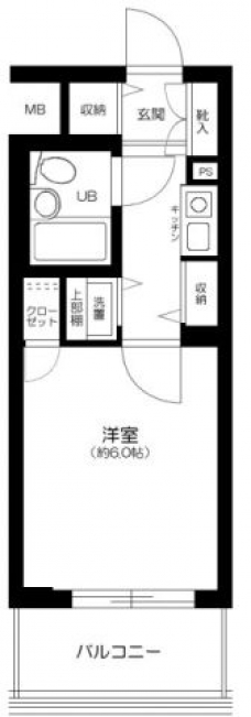 東急ドエル・アルス大塚台の間取り図