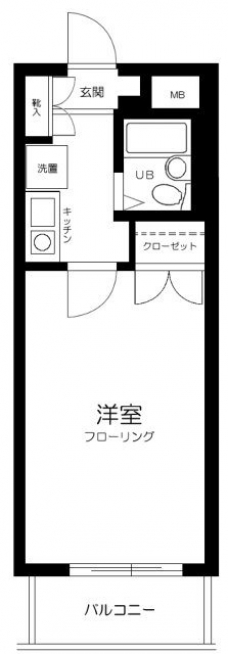 フェニックス早稲田の間取り図