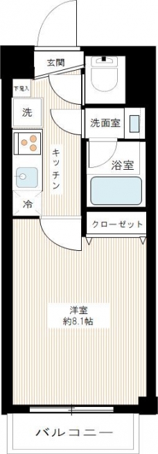ＨＹ’ｓ ｓｔａｇｅ 西荻窪の間取り図