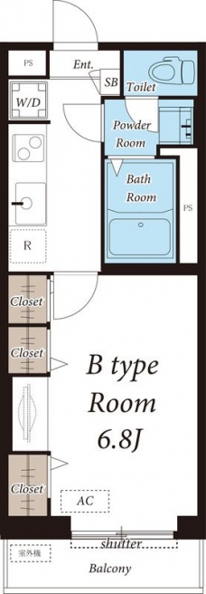 リブリ・練馬IIの間取り図