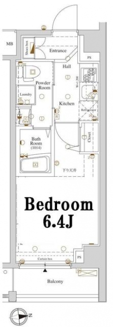 アクサス大塚の間取り図