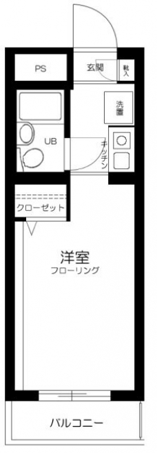パークウェル武蔵小杉の間取り図