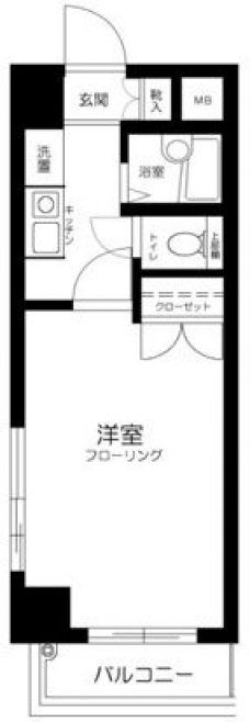 ヴェルステージ茅場町の間取り図