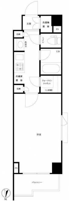 ルーブル桜新町の間取り図