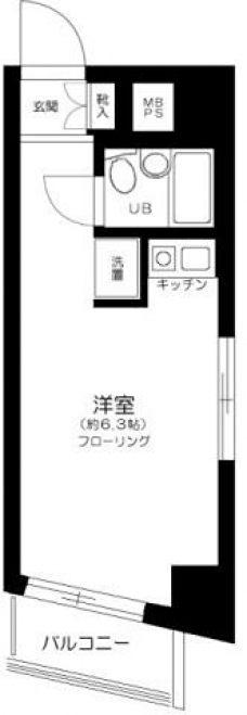 ライオンズマンション板橋第弐の間取り図