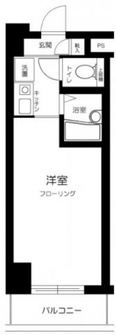 スカイコート中野の間取り図