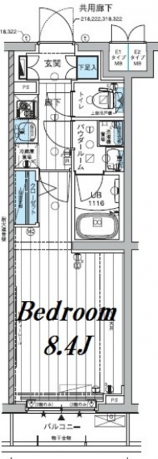 メインステージ板橋蓮根IIの間取り図