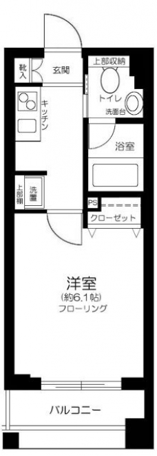 アプレシティ池袋の間取り図