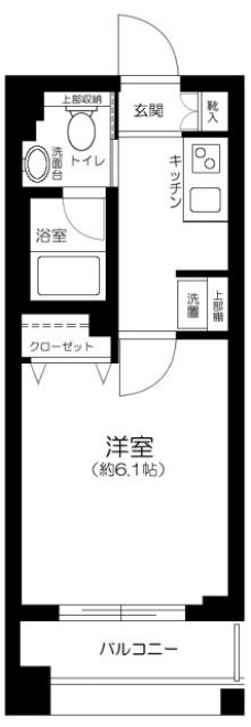 アプレシティ池袋の間取り図