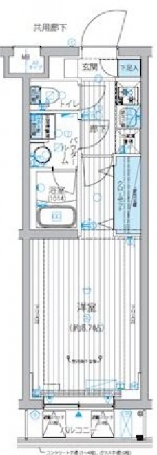 メインステージ練馬春日町の間取り図