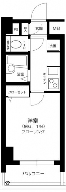 クレイス・プリンシア池袋の間取り図