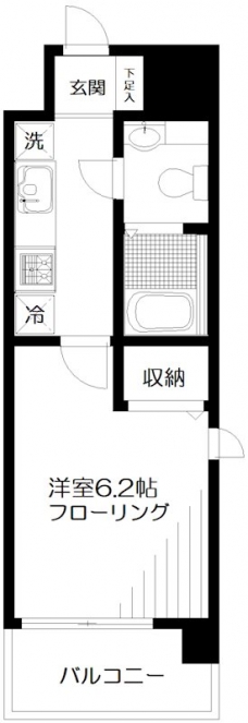 ステージグランデ新高円寺の間取り図